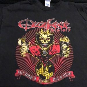 OzzFest 2007 Tour Shirt, 2x